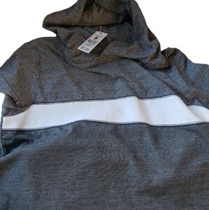 Mens Highland Original M Shirt with Hoodie Grsy/White